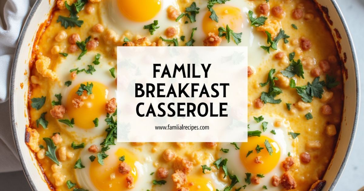 Family Breakfast Casserole